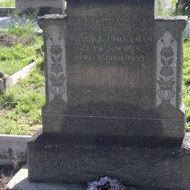 MOOLMAN Willem P.J. 1875-1955