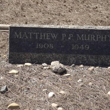 MURPHY Matthew P.P. 1908-1949