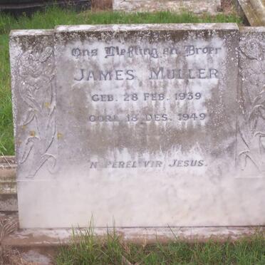 MULLER James 1939-1949