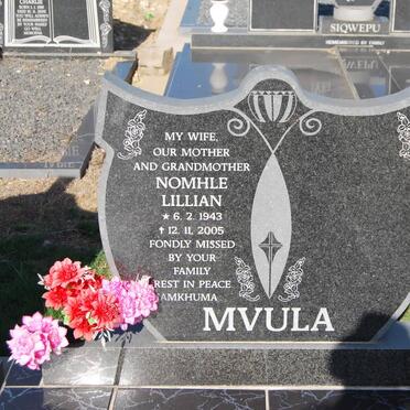MVULA Nomhle Lillian 1943-2005