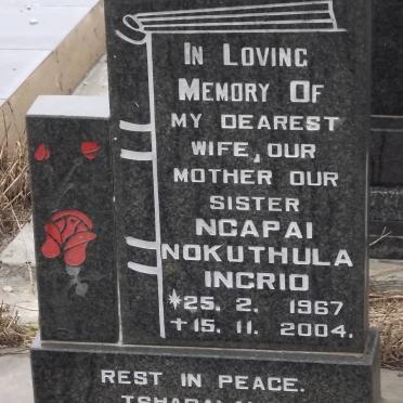 NCAPAI Nokuthula Ingrid 1967-2004