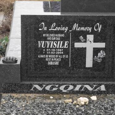 NGQINA Vuyisile 1967-2004