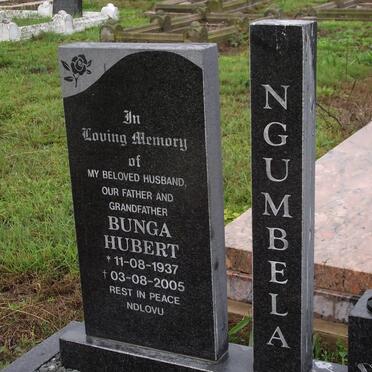 NGUMBELA Bunga Hubert 1937-2005