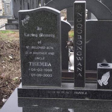 NGQOBONGWANA Themba 1969-2003