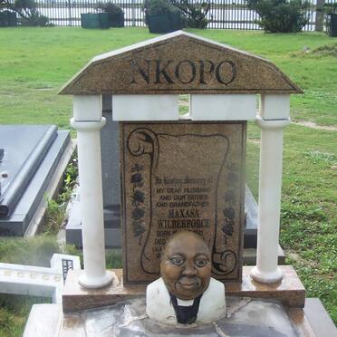 NKOPO Maxasa Wilberforce 1931-