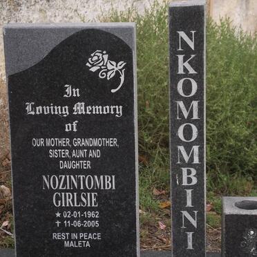 NKOMOMBINI Nozintombi Girlsie 1962-2005