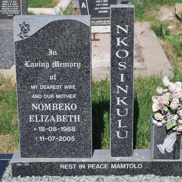 NKOSINKULU Nombeko Elizabeth 1968-2005
