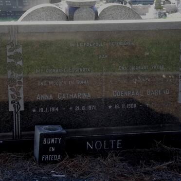NOLTE Coenraad Barend 1908-1975 &amp; Anna Catharina 1914-1971