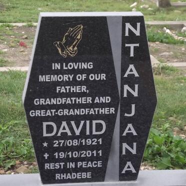 NTANJANA David 1921-2011