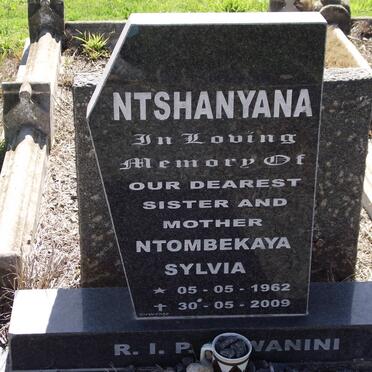 NTSHANYANA Ntombekaya Sylvia 1962-2009