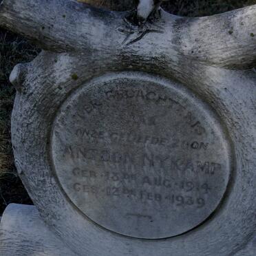 NYKAMP Antoon 1914-1939