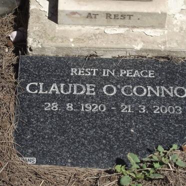 O'CONNOR Claude 1920-2003