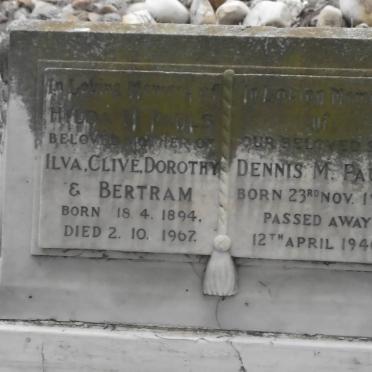 PAULS Hilda M.1894-1967 :: PAULS Dennis M. 1918-1940