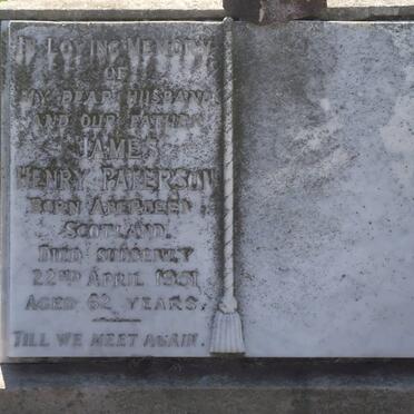 PATERSON James Henry -1951