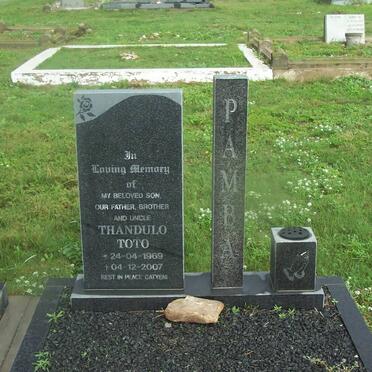 PAMBA Thandulo Toto 1969-2007