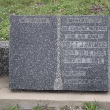 PALMER Eric F.J. 1905-1959