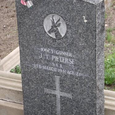 PIETERSE J.T. -1941