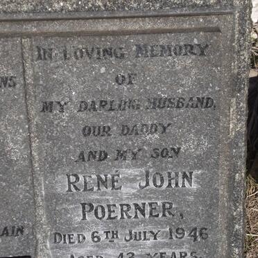 POERNER René John -1946