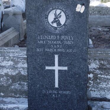 POVEY Leonard E. -1945