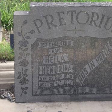 PRETORIUS Heila Hendrina 1898-1957