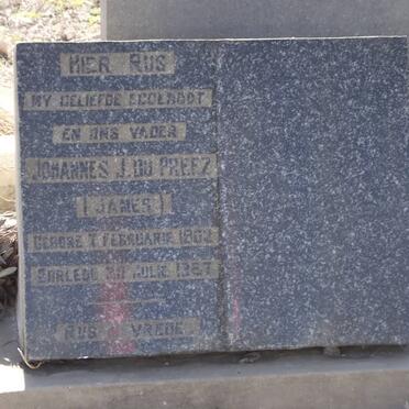 PREEZ Johannes J., du 1902-1957