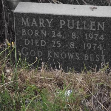 PULLEN Mary 1974-1974