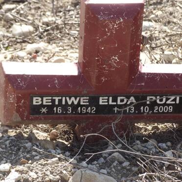 PUZI Betiwe Elda 1942-2009