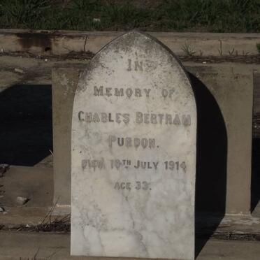 PURDON Charles Bertram -1914