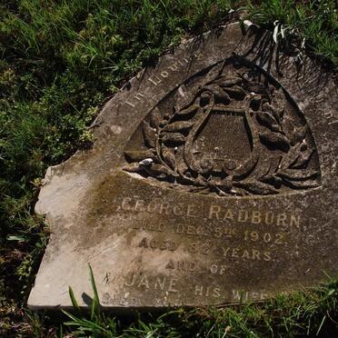 RADBURN George -1902 &amp; Jane
