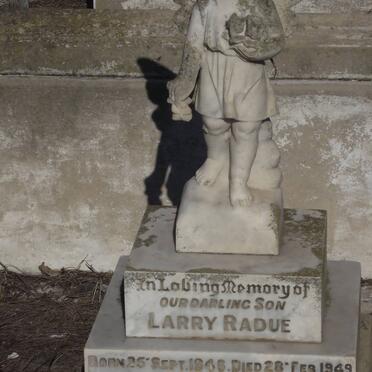 RADUE Meta -1983 :: RADUE Larry 1946-1949