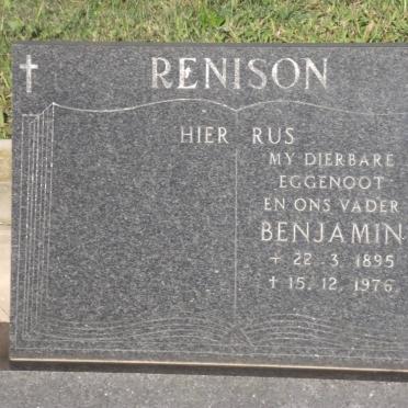 RENISON Benjamin 1895-1976