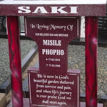 SAKI Misile Phopho 1978-2006