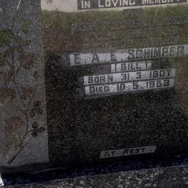 SCHIMPER E.A.E. 1907-1959