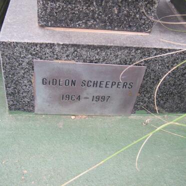 SCHEEPERS Gideon 1964-1997