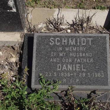 SCHMIDT Daniel 1958-1983