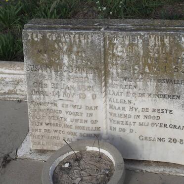 SCHMIDT Lodewijk Wilhelm Jacobus 1871-1952 &amp; Susanna J. DE BEER 1881-1950