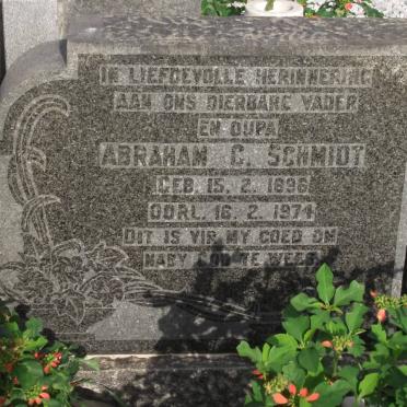 SCHMIDT Abraham C. 1896-1974