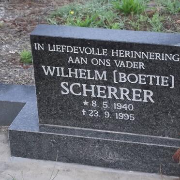 SCHERRER Wilhelm 1940-1995