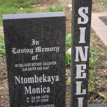SINELI Ntombekaya Monica 1970-2004
