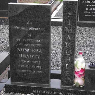 SIMAKUHLE Nonceba Beauty 1953-2005