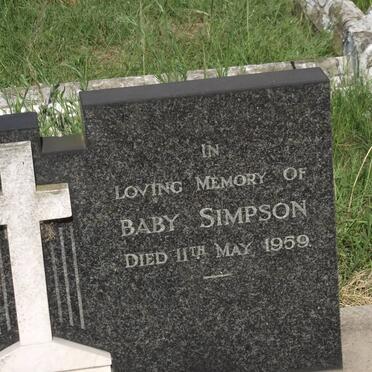 SIMPSON Baby -1959