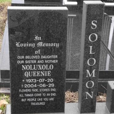 SOLOMON Noluxolo Queenie 1973-2004