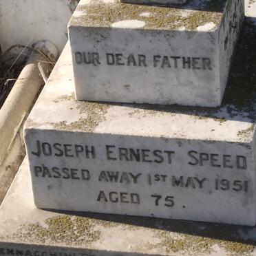 SPEED Joseph Ernest -1951