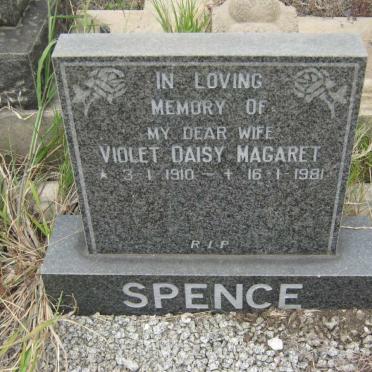 SPENCE Violet Daisy Magaret 1910-1981