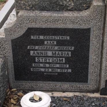 STRYDOM Annie Maria 1883-1972