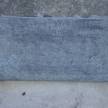 ST DARE Albert Nathan 1927-1931