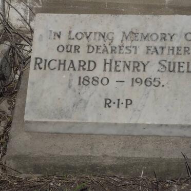 SUELTZ Richard Henry 1880-1965