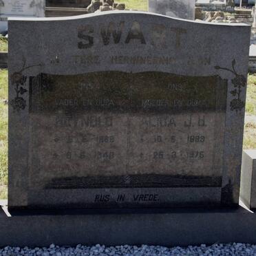 SWART Reynold 1888-1948 &amp; Alida J.H. 1889-1976
