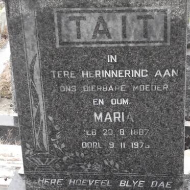 TAIT Maria 1887-1975