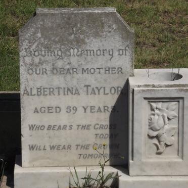 TAYLOR Albertina